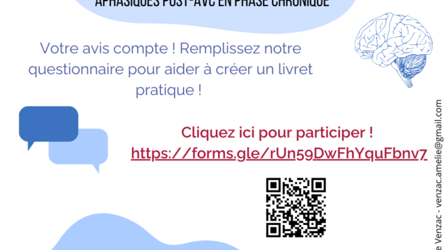 représentations et les connaissances des orthophonistes sur la prise en soin des patients aphasiques post-AVC en phase chronique