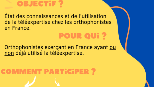 La téléexpertise en orthophonie en France